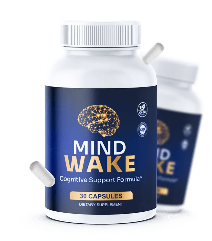 MindWake brain performance support supplement bottle
